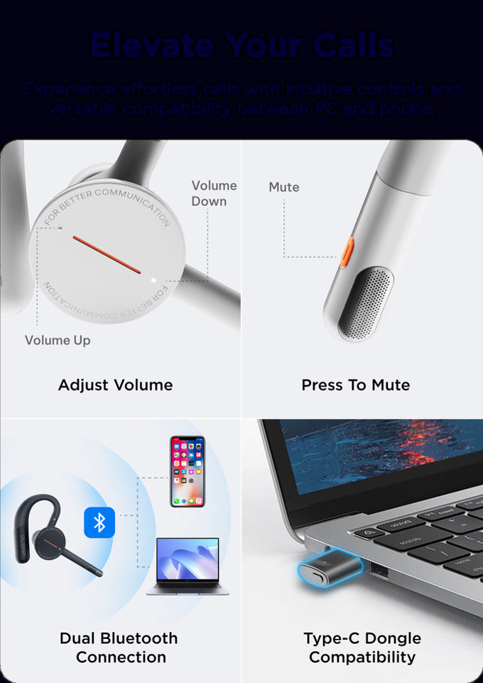 OLEAP Archer智慧通話滅噪耳機 ( 單機裝/ 充電盒套裝 )