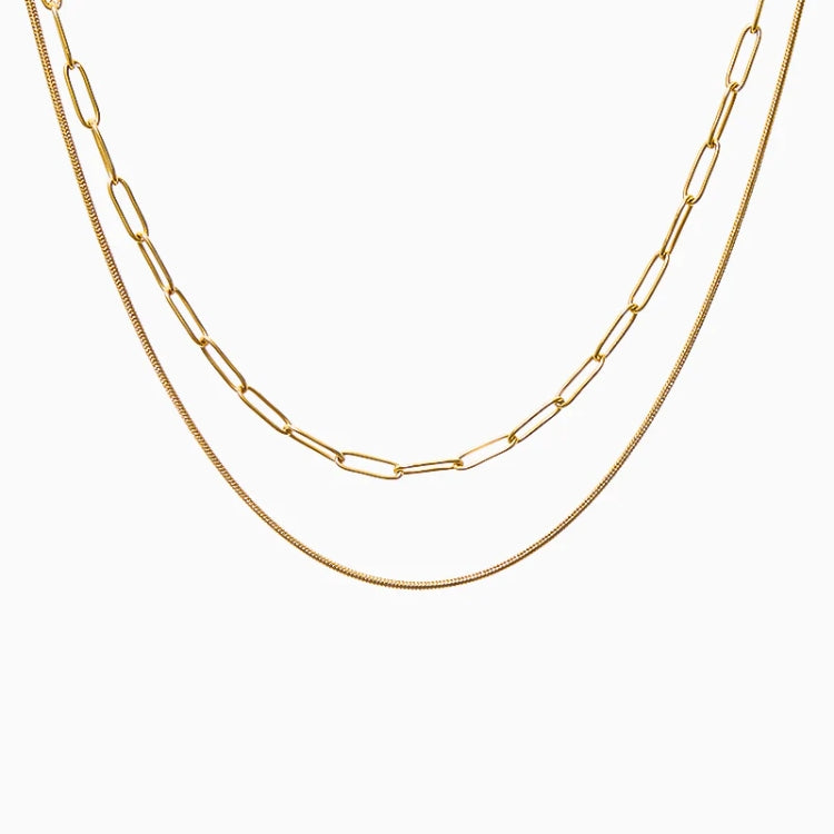 𝗝'𝗰𝗼𝗹𝗲 Double Link Chain
