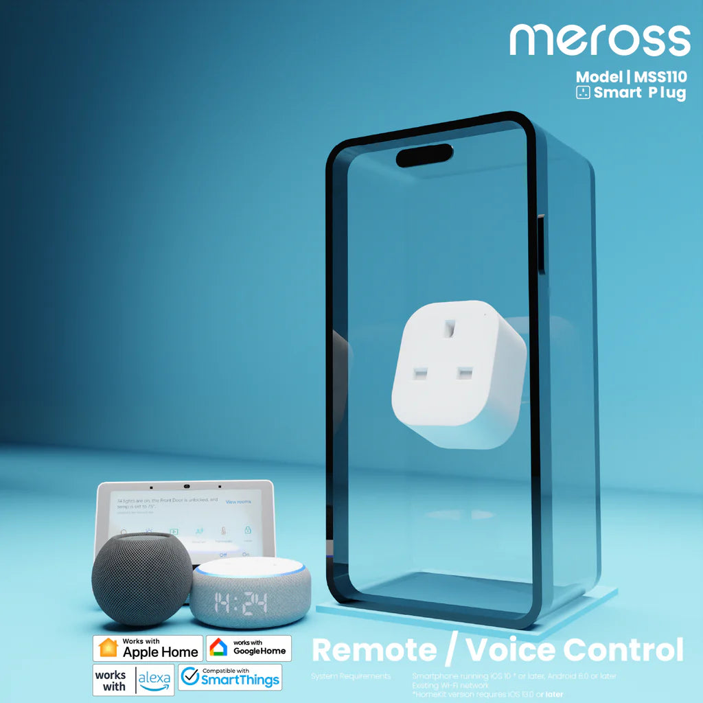 Meross 65W GaN 智能快充拖板 (MSP843P)【香港行貨】