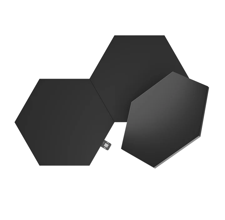 Nanoleaf 型格黑色六角形智能燈板擴充裝 (3塊) - Nanoleaf Shapes Black Hexagon Expansion Pack