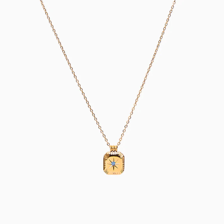 𝗝'𝗰𝗼𝗹𝗲 Star Square Necklace