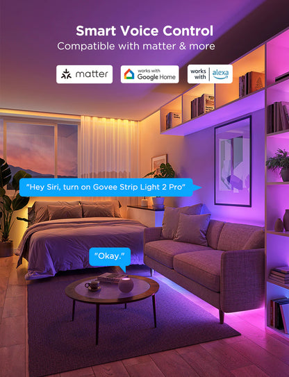 Govee Strip Light 2 Pro - 全屋智能燈光聯動，打造沉浸式氛圍體驗！