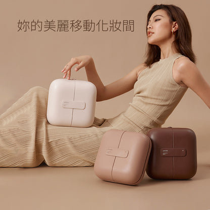AMIRO Cube S LED磁吸美妝鏡折疊收納化妝箱