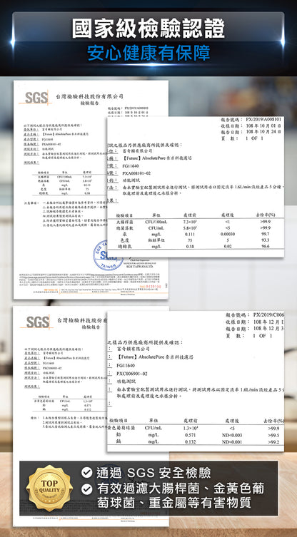 Future Lab Absolute Pure A1 直飲濾水器  (**落單前先查詢貨量🙏🏼)