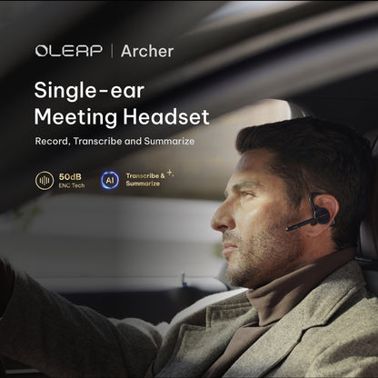 OLEAP Archer智慧通話滅噪耳機 ( 單機裝/ 充電盒套裝 )