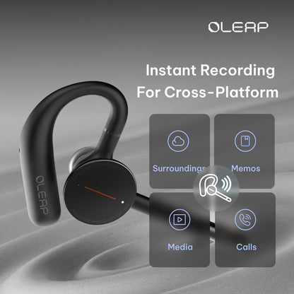 OLEAP Archer智慧通話滅噪耳機 ( 單機裝/ 充電盒套裝 )