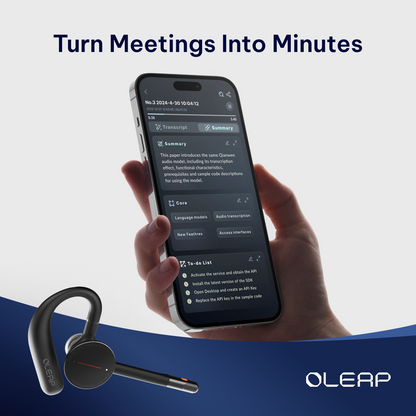 OLEAP Archer智慧通話滅噪耳機 ( 單機裝/ 充電盒套裝 )