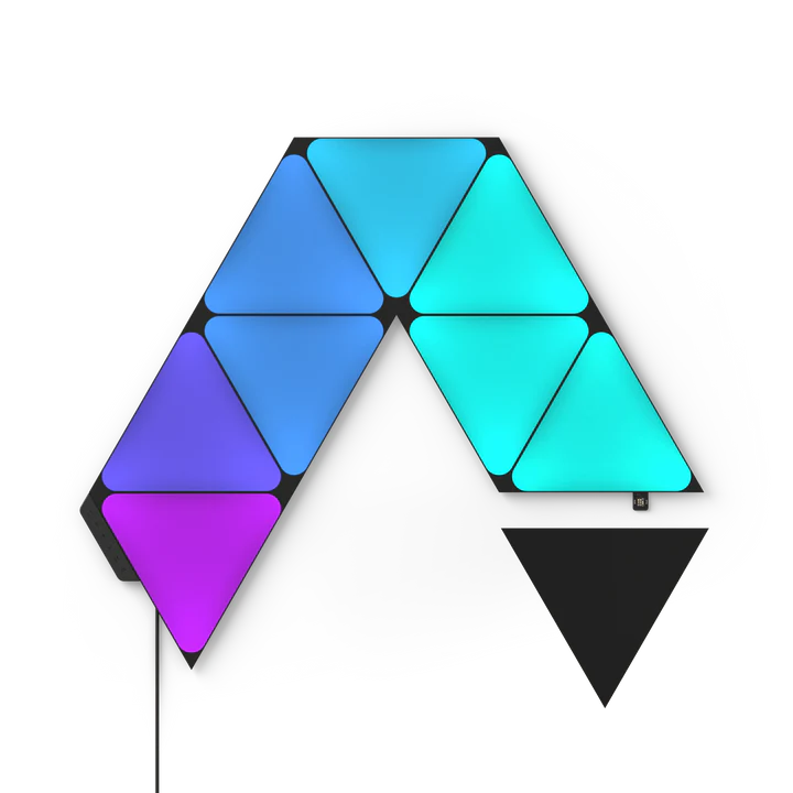 Nanoleaf 型格黑色三角形智能燈板入門套裝 (9塊)   (**落單前先查詢貨量🙏🏼)