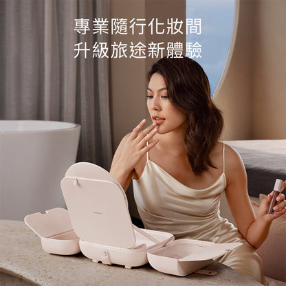 AMIRO Cube S LED磁吸美妝鏡折疊收納化妝箱