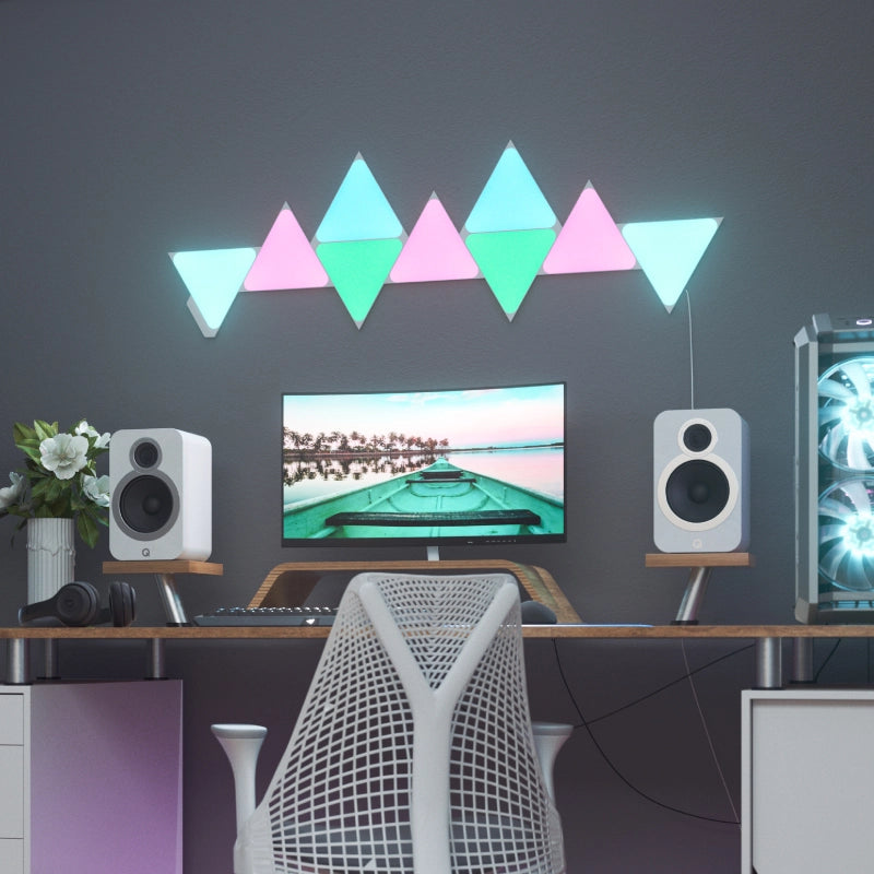 Nanoleaf  迷你三角形智能燈板入門套裝 (9塊)