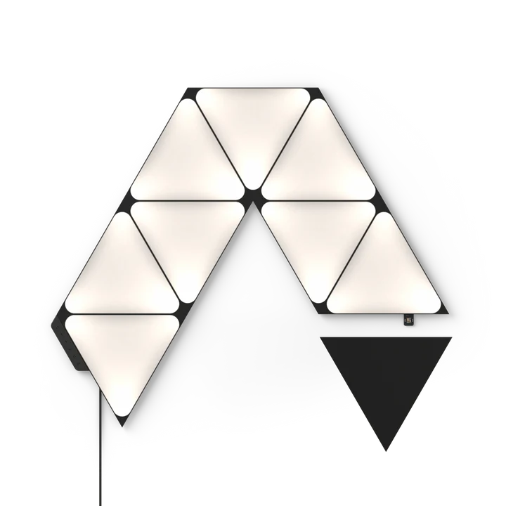 Nanoleaf 型格黑色三角形智能燈板入門套裝 (9塊)   (**落單前先查詢貨量🙏🏼)