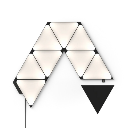 Nanoleaf 型格黑色三角形智能燈板入門套裝 (9塊)   (**落單前先查詢貨量🙏🏼)