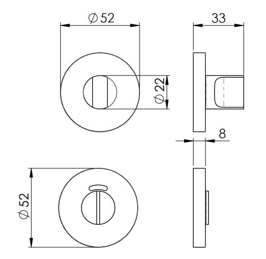 Eurospec CST1015 系列 不銹鋼擰手