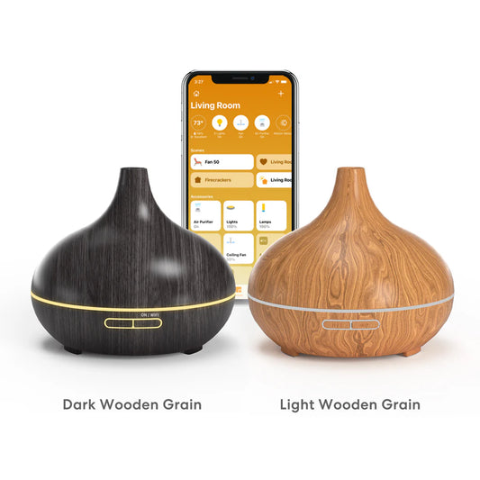 Meross 智能 WiFi 精油擴散器 MOD150 (Light Wooden Grain)