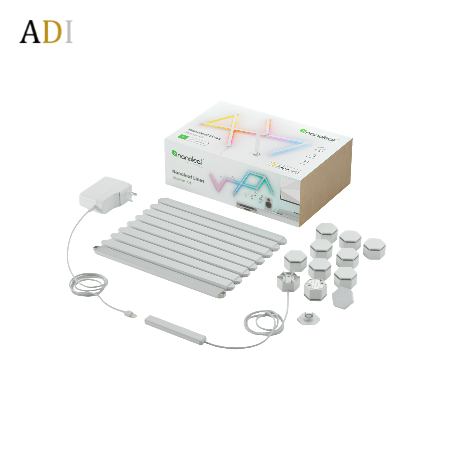 Nanoleaf Line Starter Kit 背光智能燈條(入門裝) (9條) - Nanoleaf Lines Starter Kit (9 pack)