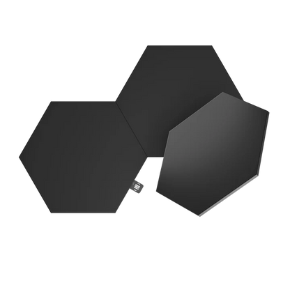 Nanoleaf 型格黑色六角形智能燈板擴充裝 (3塊)