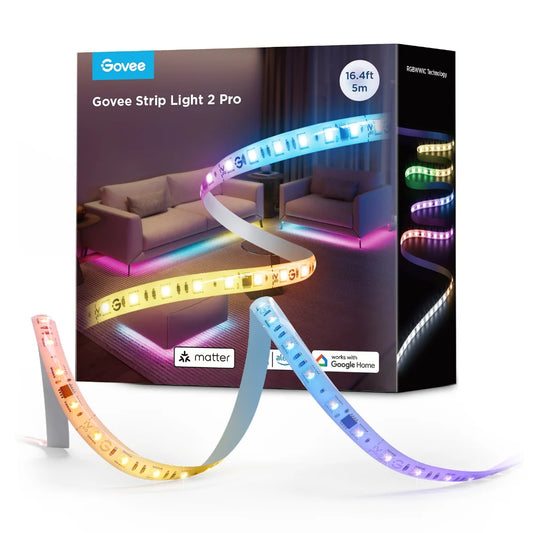 Govee Strip Light 2 Pro - 全屋智能燈光聯動，打造沉浸式氛圍體驗！